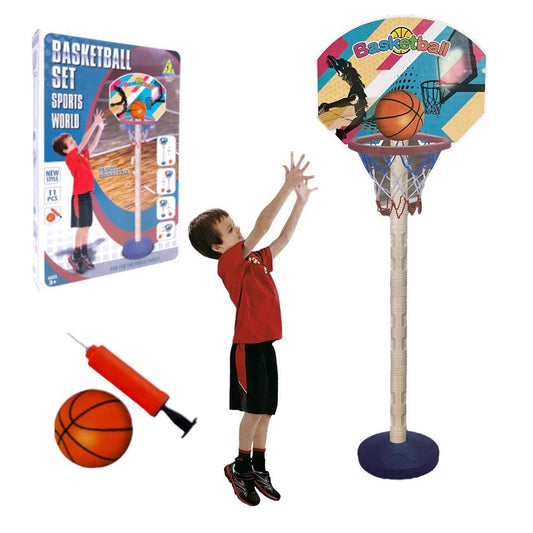 Juego De Basquetbol Ajustable 98 Cm