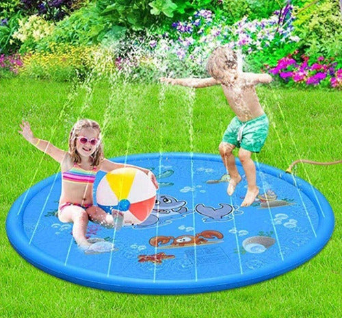 ALFOMBRA INFLABLE PARA LLUVIA DE AGUA